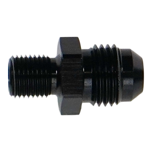 DeatschWerks 6AN Male Flare to M10 X 1.0 Male Metric