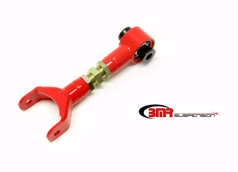 BMR 2011-2014 S197 Mustang Upper Control Arm On-Car Adj. with Spherical Bearings - Red