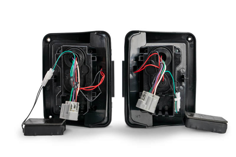 DV8 Offroad 07-18 Jeep Wrangler JK Octagon LED Tail Light - #TLJK-02