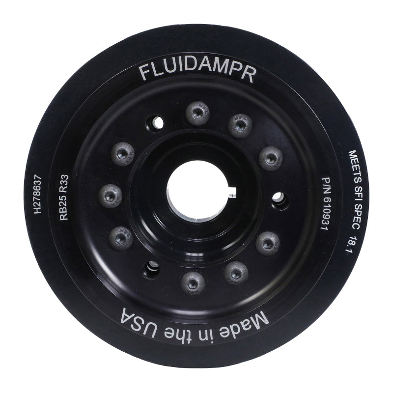 Fluidampr 94-98 Nissan Skyline R33 GTS25/GTS25T RB25DET Non-NEO Steel Internally Balanced Damper