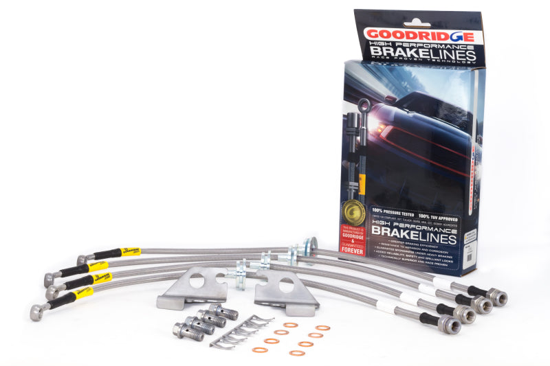 Goodridge 15-17 Chevrolet SS Stainless Steel Brake Line Kit 23226