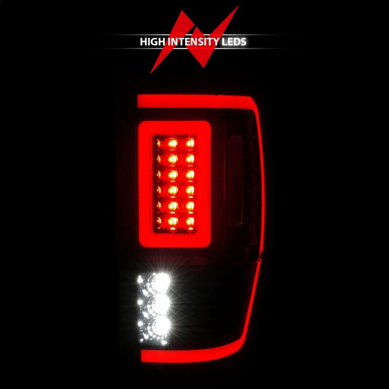 ANZO 2019-2023 Ford Ranger LED Taillights - Smoke Lens w/ Sequential Signal (For All Models)