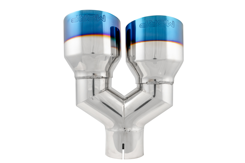 MBRP Burnt End Tip 2.5 ID Dual 4 OD Out 9.5 length Single-Wall Driver