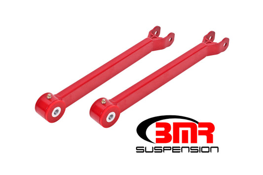 BMR 08-23 Challenger Non-Adj. Lower Trailing Arms (Polyurethane) - Red