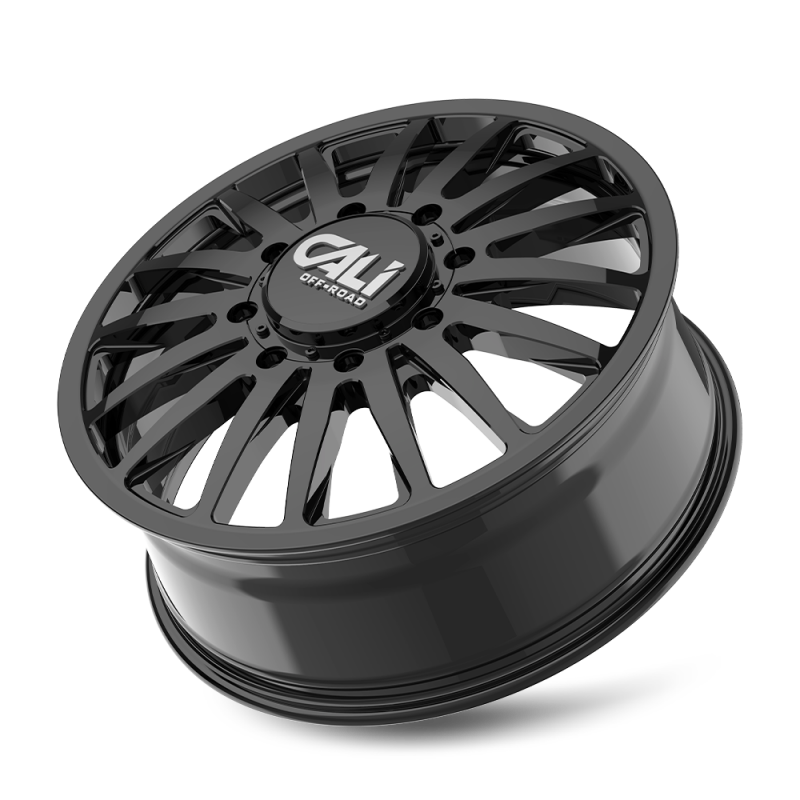 Cali Off-Road Summit Dually Front 20x8.25 8x165.1 115mm Gloss Black Wheel 9110D-2881GBF115