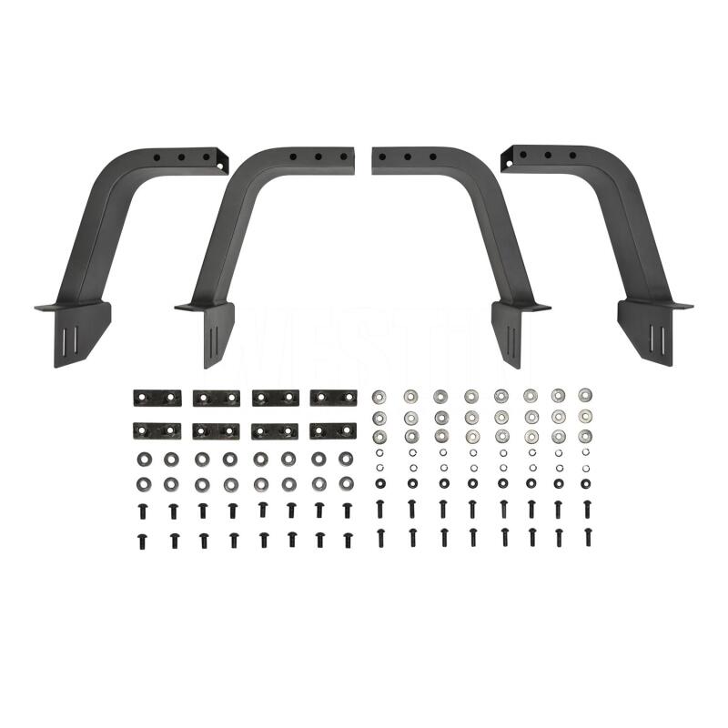 Westin 51-20015 Overland Cargo Rack Base for 2005-2021 Toyota Tacoma Textured Black
