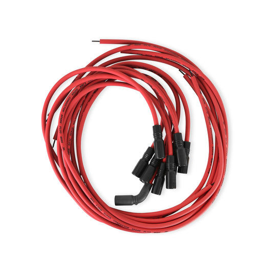 MSD 32129 Super Conductor Spark Plug Wire Set, Univ. for Chevy LT1 with straight boot