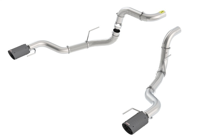 Borla 60640CFBA 2017 Ford Raptor 3.5L AT RWD CC Short Bed/EC Standard Bed 3in Tailpipe Assembly w/ CF Tips - #60640CFBA