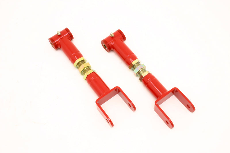 BMR 1991-1996 B-Body Upper Control Arms On-Car Adj. Extended Length (Polyurethane) - Red