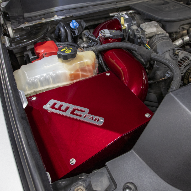 Wehrli Custom Fabrication WCF100194-RED 4in Intake Kit WCFab Red for 2011-2016 Chevrolet Silverado / GMC Sierra 2500 HD / 3500 HD 6.6L LML Duramax