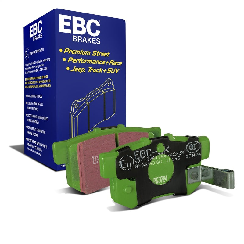 EBC 97 Acura CL 2.2 Greenstuff Rear Brake Pads DP21193