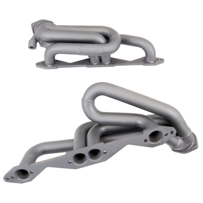 BBK Performance 4007 Shorty Headers 1-5/8 Titanium Ceramic for 1996-1999 Chevrolet / GMC C1500 / K1500 Trucks and SUVs (5.0L / 5.7L)