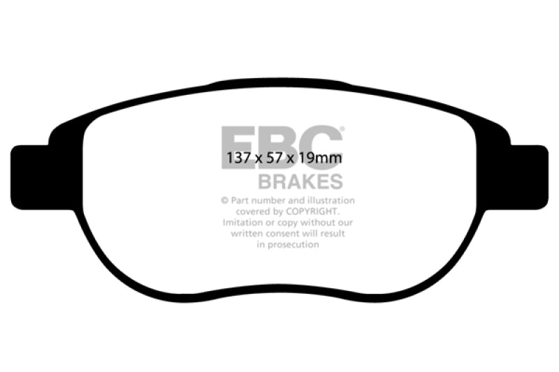 EBC Brakes Redstuff Ceramic Brake Pads DP31375C