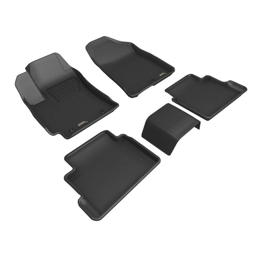 3D MAXpider Kagu Front & Rear Floor Mats for 2024-2026 Hyundai Kona