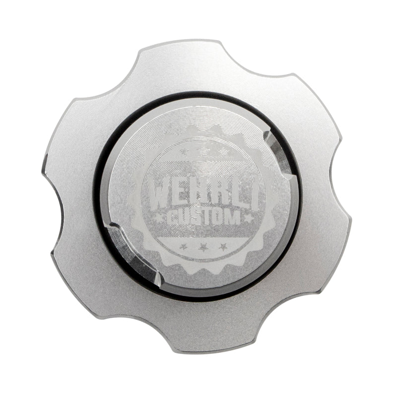 Wehrli Custom Fabrication WCF100442 Billet Oil Fill Cap Clear Anodized for 1999-2026 Chevrolet Silverado / GMC Sierra 1500 / 2500 HD / 3500 HD, Chevrolet Colorado / GMC Canyon Duramax