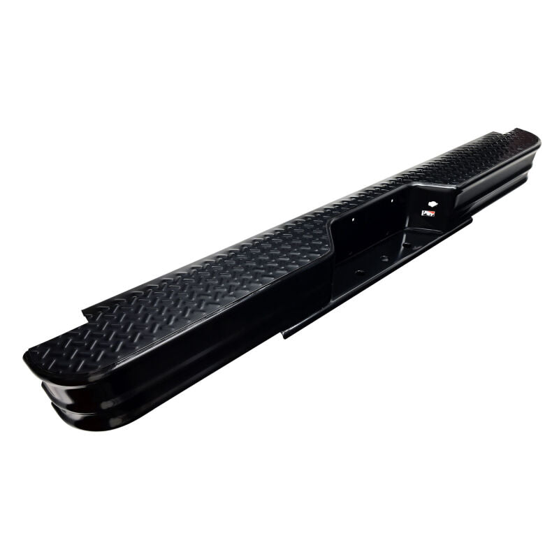 Westin 20000 Fey Diamondstep Universal Bumper for 1967-1997 Chevrolet/Dodge/Ford Black
