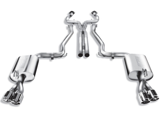 Borla 140287 08-09 Pontiac G8/GT 6.0L 8cyl SS Catback Exhaust w/ X Pipe - #140287