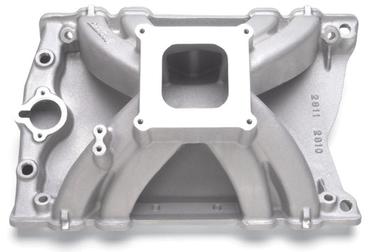 Edelbrock 2810 Manifold Victor Oldsmobile with Standard Square-Bore Flange