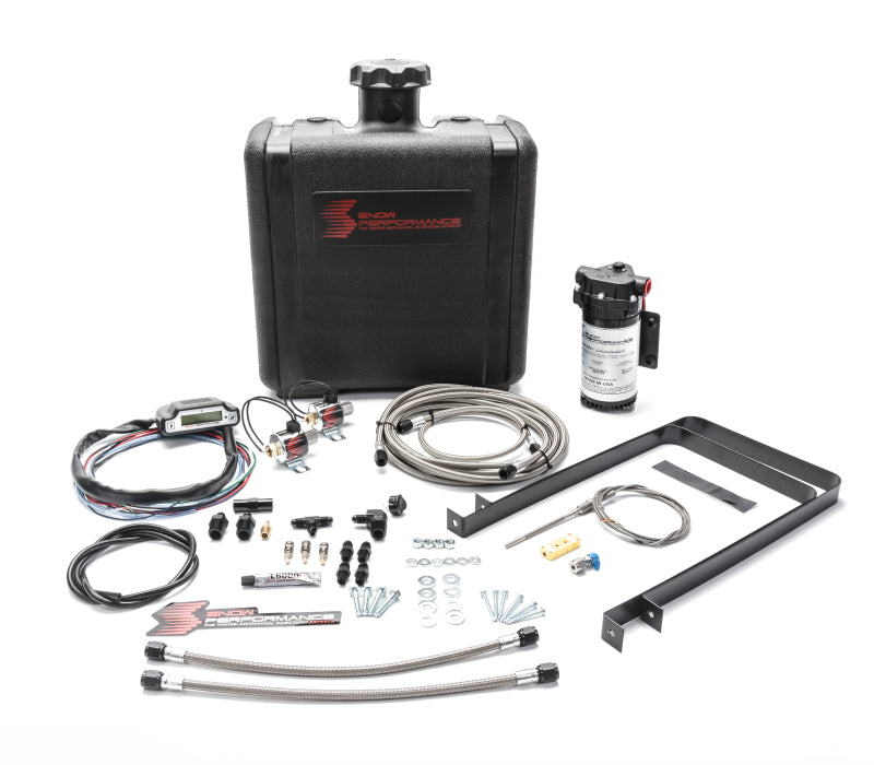 Snow Performance SNO-510-BRD for 07-17 Dodge 6.7L Stage 3 Boost Cooler Water Injection Kit (SS Braided Line & 4AN)