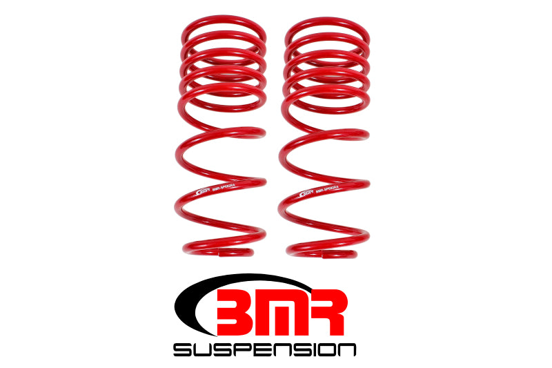 BMR 1982-2002 3rd Gen X-Body Rear Handling Version Lowering Springs - Red