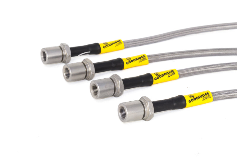 Goodridge 13-15 Subaru Crosstrek XV (All Models) SS Brake Line Kit 24229