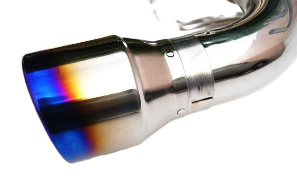 Invidia HS09MEXG3T 08-Up Mitsubishi EVO X Q300 Titanium tip Cat-back Exhaust