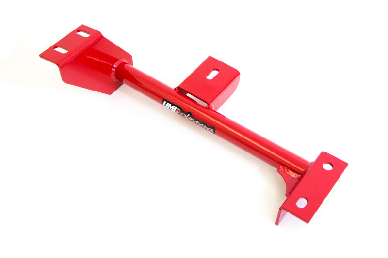 UMI Performance 2238-R 4L80E Transmission Crossmember Red for 1998-2002 F-Body