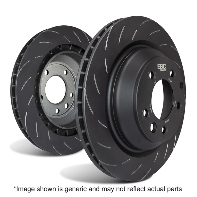 EBC Racing 2016+ Ford Focus RS (Mk3) SG Series One Piece Rear Rotor Set SG2031