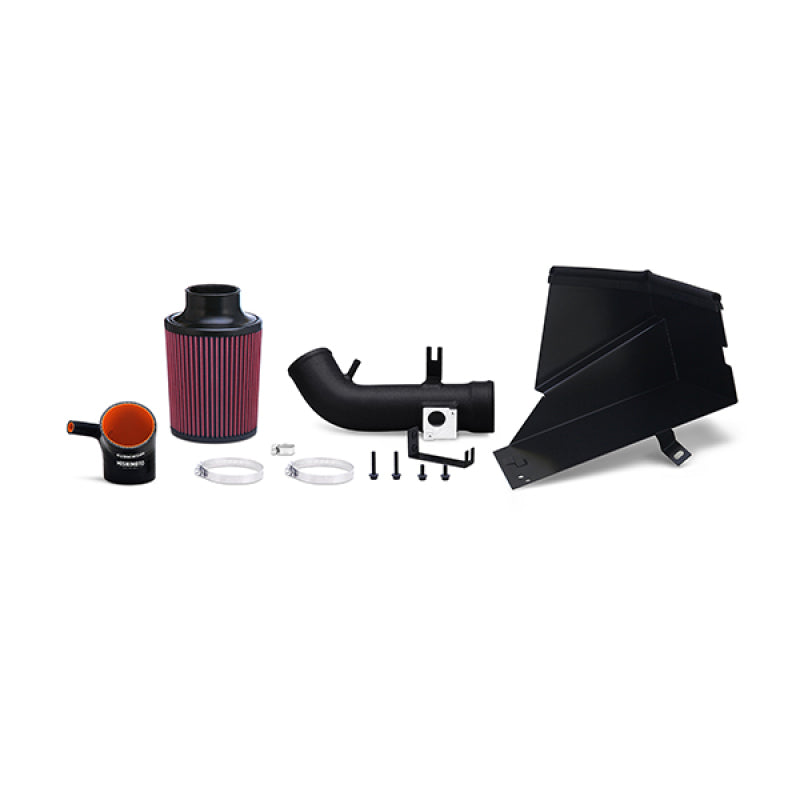 Mishimoto 06-11 Honda Civic Si Performance Air Intake w/ Heat Shield - Wrinkle Black - #MMAI-CIV-06SIHWBK