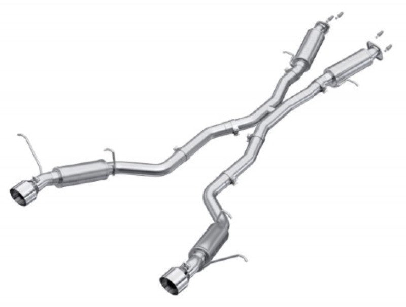 MBRP S5525AL Armor Lite Cat-Back Exhaust - Dual Rear Exit | 2012-2021 Jeep Grand Cherokee SRT 6.4L