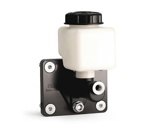 BLOX Racing Brake Booster Elimi-Plate - Black BXFL-10002-BK