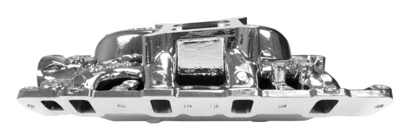 Edelbrock 7521-CP Ford Small-Block 289-302-347 RPM Air-Gap Intake Manifold - Chrome Plasma Finish