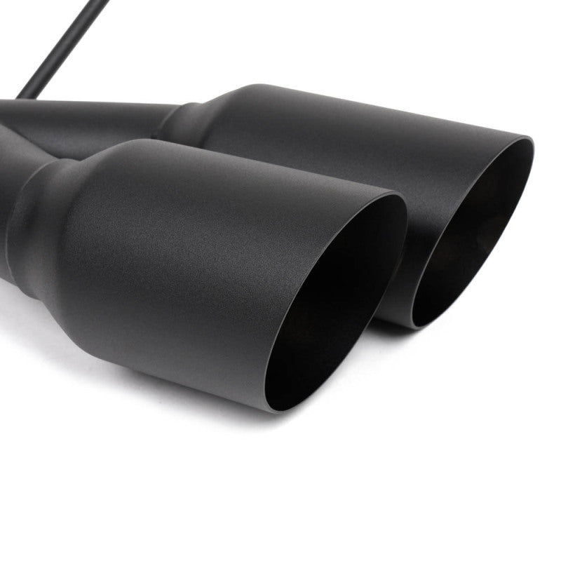 BLOX Racing 2022-2027 WRX Muffler Delete / Axle Back Single Wall 4in - Matte Black Tips BXEX-51106-BK