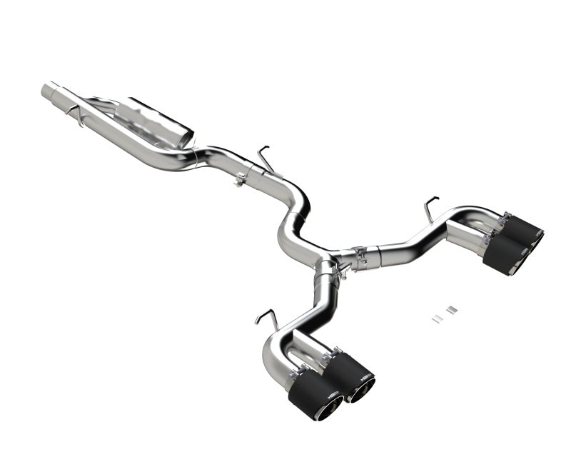 MBRP 2022 VW Golf R MK8 3in Cat-Back Quad Rear Non-Valved Exhaust