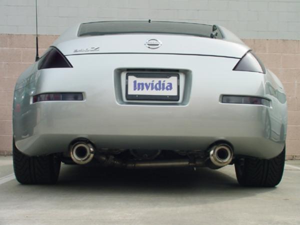 Invidia HS02N3ZGTP 02-08 Nissan 350Z Dual N1 Cat-back Exhaust