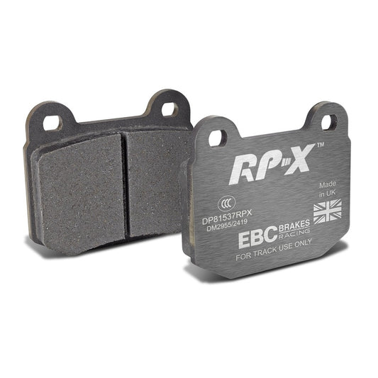 EBC Racing 03-04 Infiniti G35 3.5L (M/T w/Brembo) RP-X Rear Brake Pads DP81537RPX