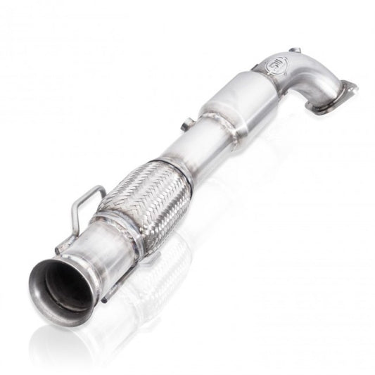 Stainless Works for 2016-2018 Ford Focus RS 3in High-Flow Cats Downpipe Factory Connect