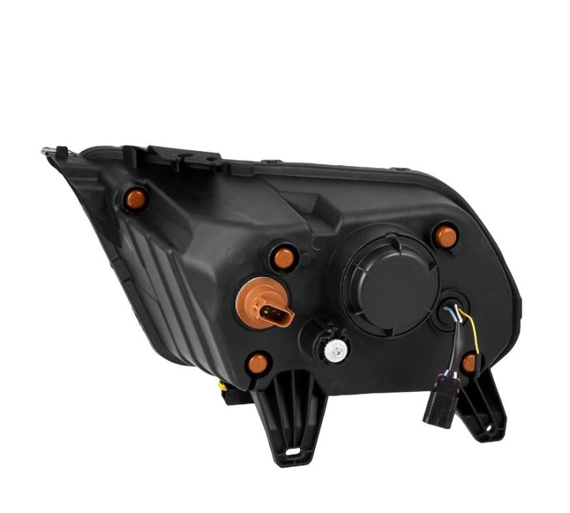 AlphaRex 880489 10-12 Ford Mustang NOVA-Series LED Projector Headlights Black with Activation Light & Sequential Signal /Switchback DRL