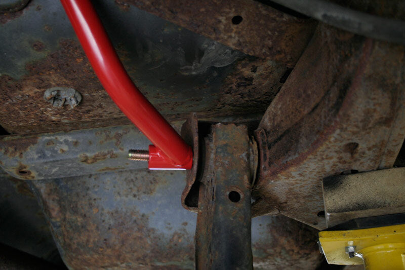 UMI Performance 3028-R Control Arm Reinforcements/Frame Braces Red
