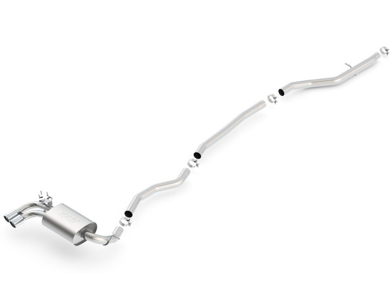 Borla 140509 12-15 BMW 328i Sedan 2.0L AT/MT RWD Dual Left Rear Exit Catback Exhaust - #140509