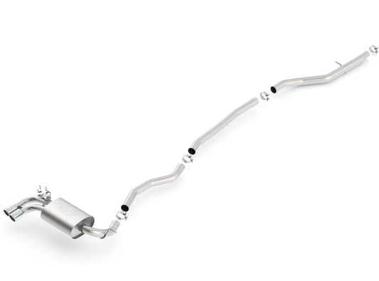 Borla 140509 12-15 BMW 328i Sedan 2.0L AT/MT RWD Dual Left Rear Exit Catback Exhaust - #140509