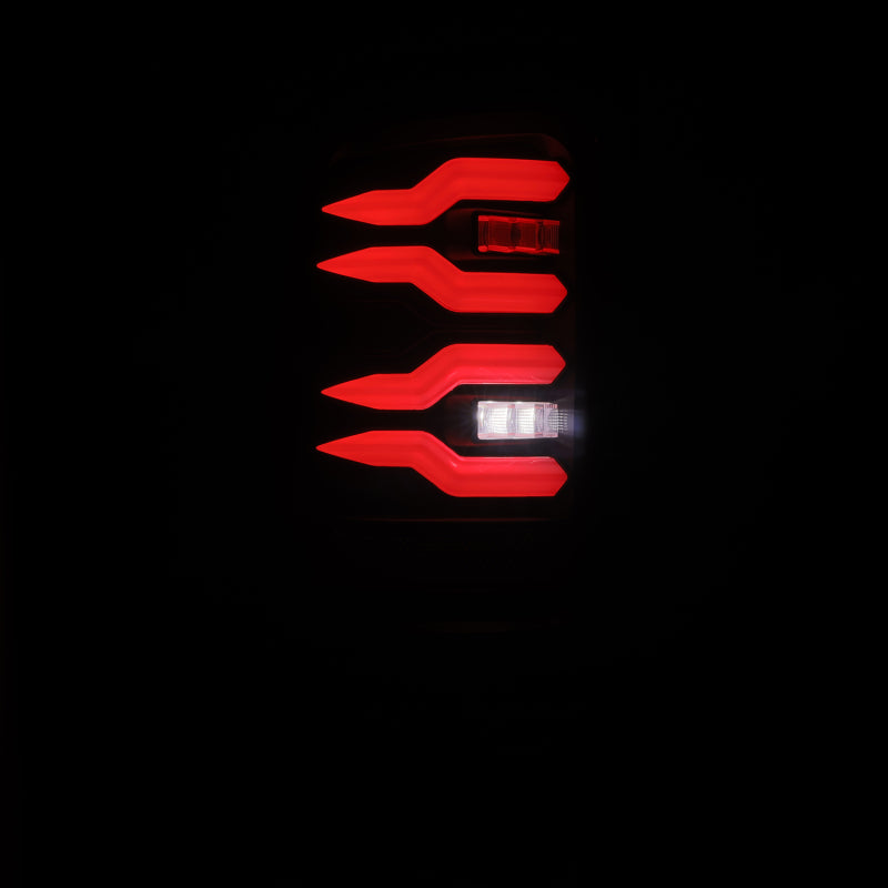 AlphaRex 643002 94-01 Dodge Ram 1500/2500/3500 LUXX-Series LED Tail Lights - Black