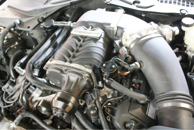 J&L 11-17 Ford Mustang GT (w/Roush/VMP Supercharger) Driver Side Oil Separator 3.0