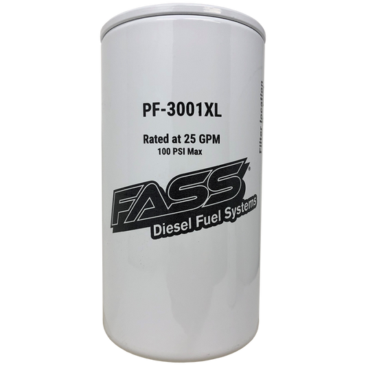 FASS Titanium Series Extended Length Fuel Filter Combo (PF3001XL + XWS3002XL)