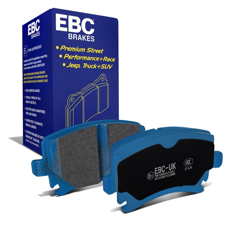 EBC 05-08 Audi A4 2.0L Turbo Bluestuff Rear Brake Pads DP51518NDX