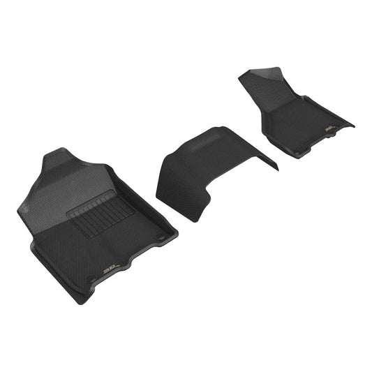 3D MAXpider Kagu Front Floor Mats for 2019-2024 Ram 2500