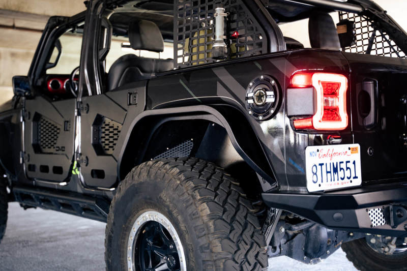 DV8 Offroad 18-23 Jeep Wrangler JL Slim Fender Flares - #FDJL-07