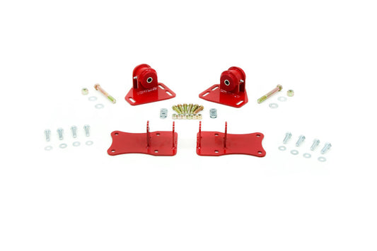 UMI Performance 2608-R LS Swap engine mount Red for 1970-1974 GM F-Body