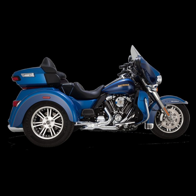 Vance & Hines 16784 Power Duals Adapter Kit Chrome for 2017-2025 Harley-Davidson Touring/Trike