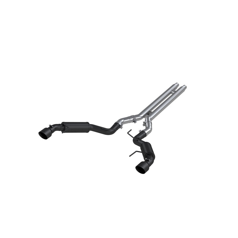 MBRP S7278BLK Cat-Back Exhaust System - 2015-2017 Ford Mustang GT 5.0L (Race) | Black Coated